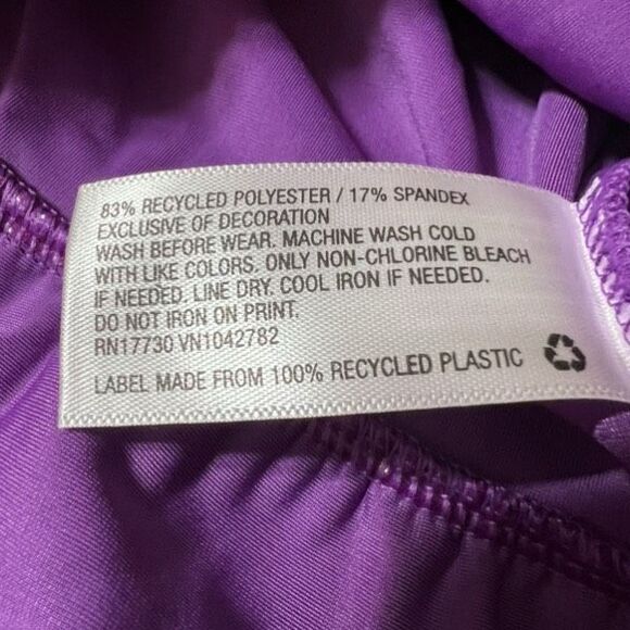 CAT & JACK Swimwear Little Girls Kids 9M Purple Rash Guard Sun Shining 2-Pc. Set - Picture 14 of 16